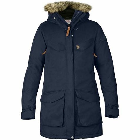 Fjällräven Women Nuuk Parka Navy PH318397 Philippines